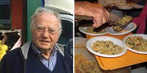 Addio a Dino Impagliazzo, lo “chef” che sfamava i poveri di Roma