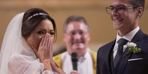 Pour son mariage, elle a eu la plus belle des surprises