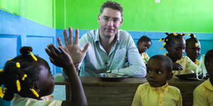 The risk that fed a million kids: Magnus Macfarlane-Barrow talks about charity