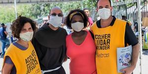 Franciscanos doaram ontem a refeição número 1 milhão em São Paulo na pandemia