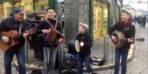Irish family band wows millions with their musical talent