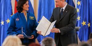 Astronavtka slovenskih korenin, ki je prva pretekla maraton v vesolju