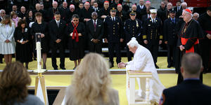 Pope Benedict XVI’s prayerful visit to Ground Zero