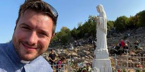 Z Aleteio in Martinom Golobom v Medžugorje