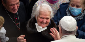Beyond that door there’s a party, insists pope in calling us to be eager for death