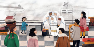 Conte de Noël : cette nuit de Noël où Mère Teresa conquit l’aéroport de Moscou