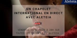 Unissez-vous au chapelet mondial pour la paix de Aleteia