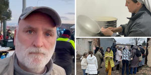 Chef José Andrés teams up with Catholic nuns at Ukraine border