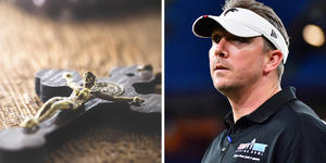 The ex-NFL player who makes rosaries and promotes the Rosary among men