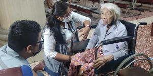 Luz María, la mujer abandonada en una iglesia que recibió el abrazo de todos