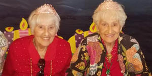 The story of faith, fun, and tragedy for these 100-year old identical twins