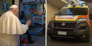Ambulance blessed by Pope Francis delivered to Ukraine