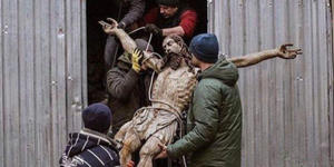 Cristo también se metió en el búnker