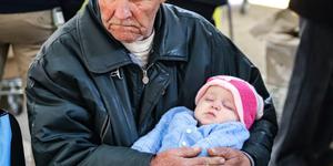 An 84-year-old Ukrainian man saved his family: “I don’t want my grandchildren playing with bullets”