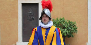 Meet one of the new Swiss Guards: Marvin, from Lausanne