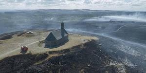 Two French churches dedicated to St. Michael are “miraculously” saved from horrific wildfires