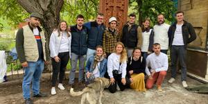 French volunteers join Armenian Christians to revive the Cross