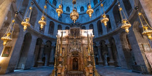 Garden found beneath church of Holy Sepulchre echoes Gospel account