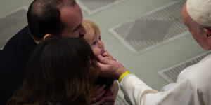 Pope: We were made to look in each other’s eyes, not at cell phones
