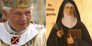 Benedetto XVI e santa Ildegarda di Bingen: un’amicizia profonda e di vecchia data