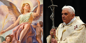 Sapete cosa pensa Benedetto XVI degli angeli?