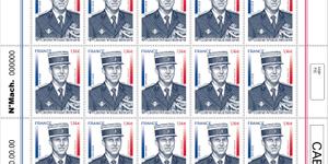 La Poste dévoile un nouveau timbre à l’effigie d’Arnaud Beltrame