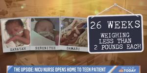 Medicinska sestra posvojila 14-letno mamico s trojčki in ji omogočila lepšo prihodnost