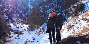 Quitterie et Maximilien ont choisi de démarrer leur vie conjugale au Kirghizstan