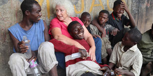 This woman gives a family life to homeless kids in Zambia