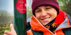 Le périple de Céline, 6.000 kilomètres sur les pas de Marie Madeleine