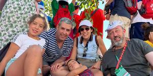 Familia peregrina en la JMJ: al cielo se llega en equipo