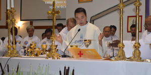 1st Mongolian priest in a thousand years meets with Aleteia