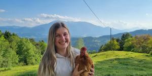 Kmečko delo ni bilo njen najljubši hobi, pozneje se je zaljubila vanj