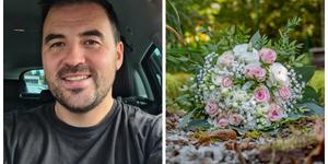 Nevestina podvezica je pristala prav na “našem” fotografu