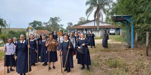 Brasil: Irmãs de Schoenstatt fazem peregrinação de 75 quilômetros a pé até Aparecida