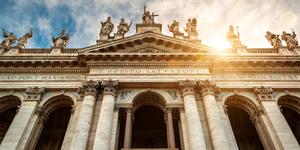 The pope’s cathedral is not the one you think it is; travel back to 324