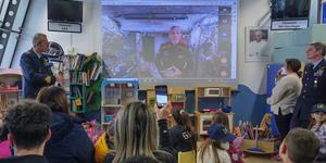 Astronaut on the ISS speaks with the little patients of Bambino Gesù