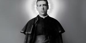 The “protector” saint of the Mexican border has a way of popping up