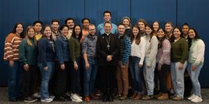 These are the young people who will walk 1000s of miles for the Eucharist