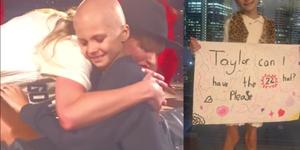 Taylor Swift concede un deseo a una niña de 9 años con cáncer