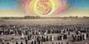 Fatima’s “Miracle of the Sun” as visualized by A.I. (Photos)