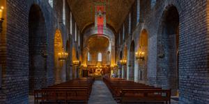 The great Monastery of Santa Maria de Ripoll