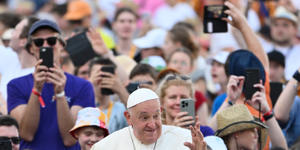 El Papa con 50 mil monaguillos en la Plaza de San Pedro