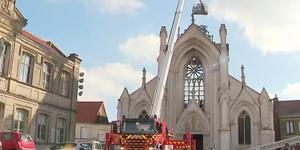 Après l’incendie de son église, Saint-Omer panse ses plaies