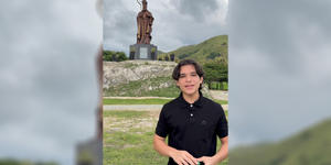 Boy, 15, builds record-breaking statue of St. Augustine