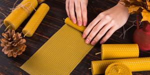 How monasteries introduced beeswax candles in the Middle Ages
