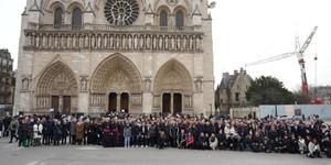 Des stars du foot font leur Jubilé à Notre-Dame de Paris