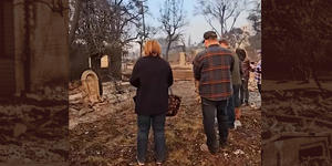Entre as cinzas, a fé de uma família americana