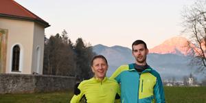 Bolezen in nesreča sta ju še bolj zbližali, danes skupaj tečeta polmaratone