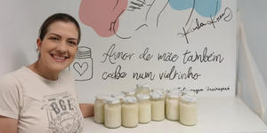 A mãe que doou 13 litros de leite materno